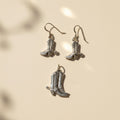 Set Botas Vaqueras Aretes y Dije en Plata 925 — Espíritu Western con Estilo