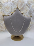 Cadena Figaro Diamantada en Plata 925 — Elegancia con Destellos en Cada Paso