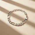 Pulsera Figaro en Plata 925 — Clásica, Robusta y con Elegancia Atemporal