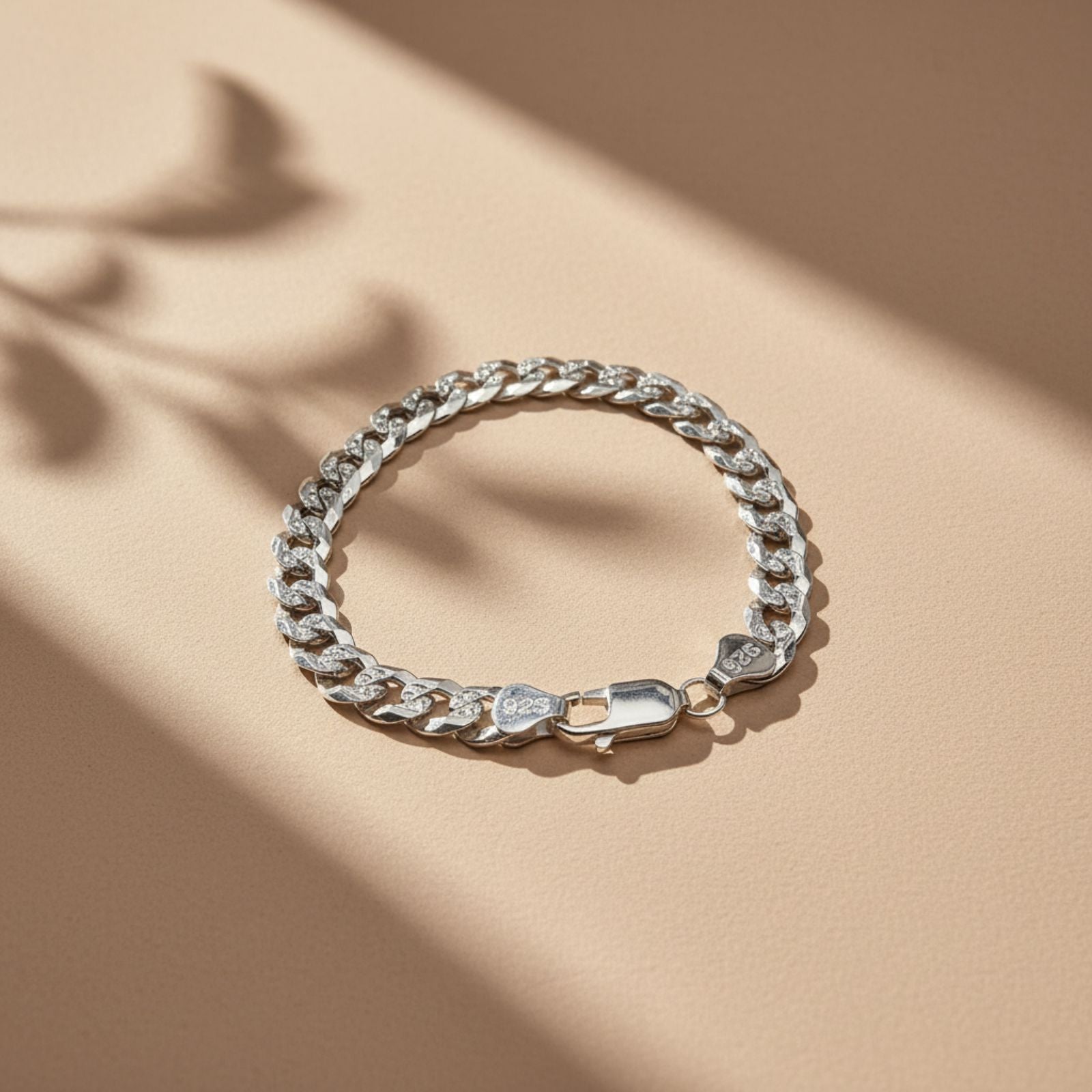 Pulsera Cubana Diamantada con Zirconia en Plata 925 — Glamour que Deslumbra